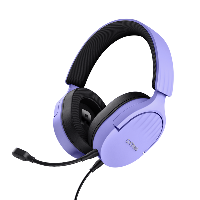 Trust GXT489 Fayzo Auriculares Gaming - Jack 3.5mm - Color Morado