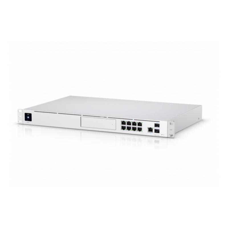 Ubiquiti UDM Pro Router/Consola de Red Todo en Uno 10G 3.5Gbit/s  - Gestionado - 9 Puertos RJ45, 2 Ranuras SPF+