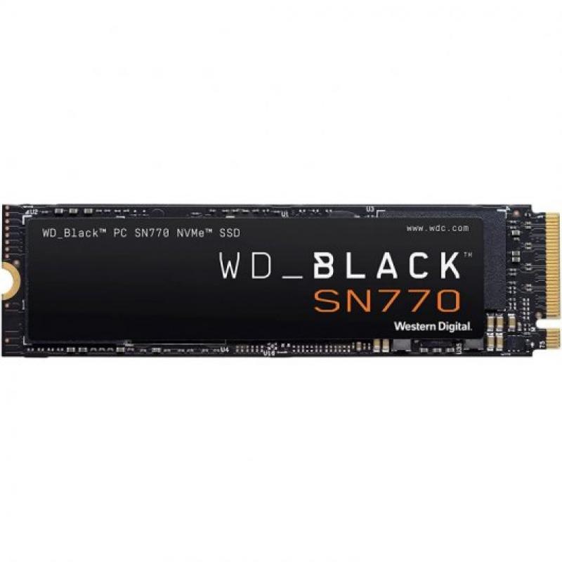 WD Black SN770 Disco Duro Solido SSD 500GB M2 PCIe Gen4 NVMe