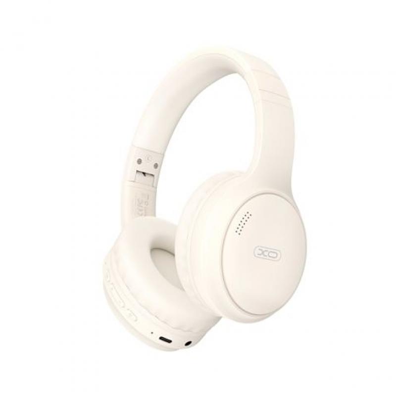 XO Auriculares Bluetooth 5.3 ANC - Altavoz 40mm - Bateria 1000Mah - hasta 115 Horas de Musica - Reduccion de Ruido - Color Blanc