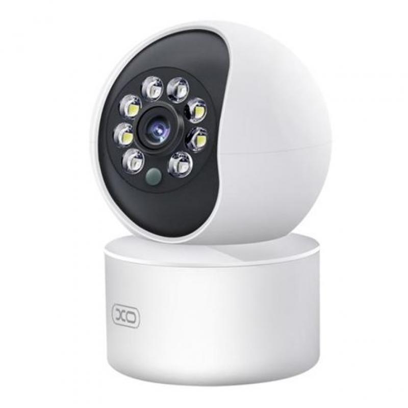 XO Camara de Seguridad Wifi - Resolucion 3mpx 2304x1296 - Deteccion de Movimiento 0-10m - Vision Nocturna - Intercomunicador de 