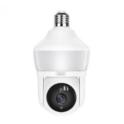 XO Camara de Seguridad Wifi 3mpx - Deteccion de Movimiento 0-12m - Vision Nocturna - Intercomunicador Bidireccional - Grabacion 