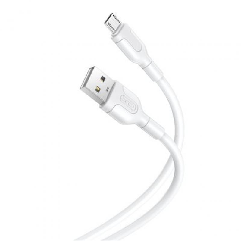 XO Cable de Carga y Transmision de Datos - Longitud 1m - Conector Micro USB - Silicona Suave y Duradera - Alta Velocidad 5V, 21A