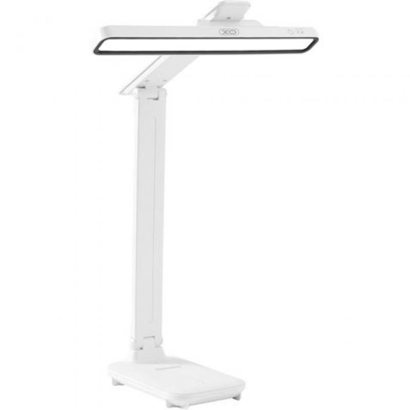 XO Lampara LED con Bateria - 3 Temperaturas de Luz - Plegable - Color Blanco