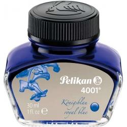 Pelikan Tinta 4001 No.78 - Frasco 30ml - Tinta de Alta Calidad - Frasco de 30ml - para Estilograficas - Color Azul Real