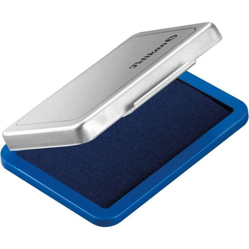 Pelikan Tampon Pelikan N.3 5x7cm - Ideal para Sellos y Manualidades - Tamaño Compacto - Tinta de Alta Calidad - Color Azul