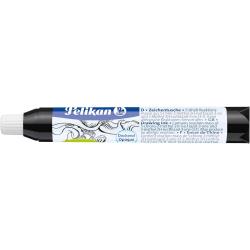 Pelikan Tinta China Pipeta - Ideal para Dibujo y Caligrafia - Resistente al Agua - Secado Rapido - Color Negro