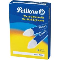 Pelikan Barra para Marcar 772/12 - 12mm - Resistente al Agua - Punta Biselada - Ideal para Resaltar Texto - Color Blanco