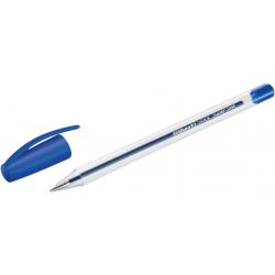 Pelikan Bolígrafo Stick Super Soft - Trazo 1mm - Tinta Super Fluida - Empuñadura triangular - Color Azul