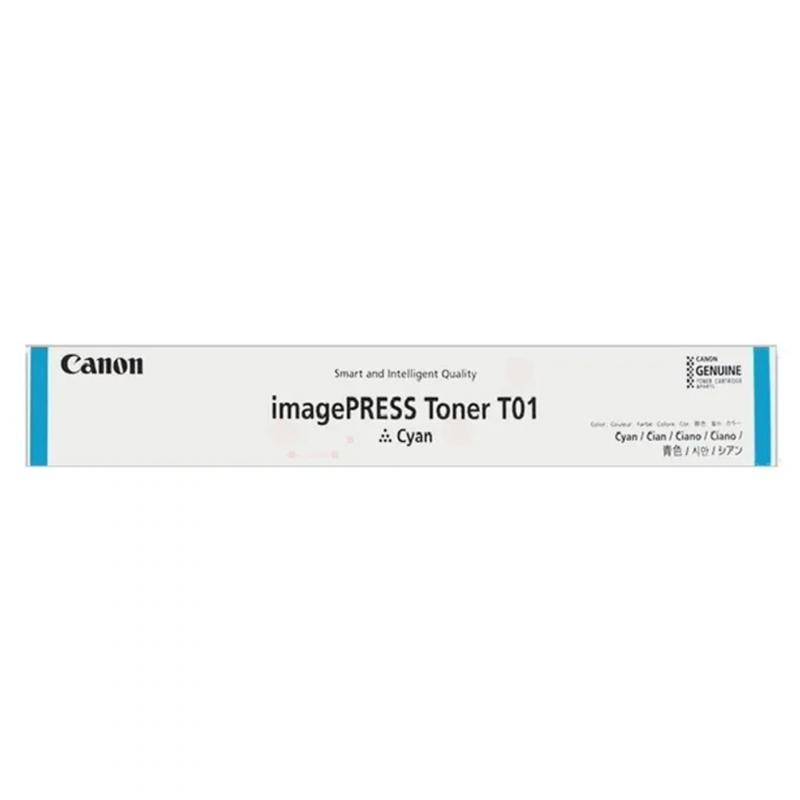 Canon imagePRESS T01 Cyan Cartucho de Toner Original - 8067B001