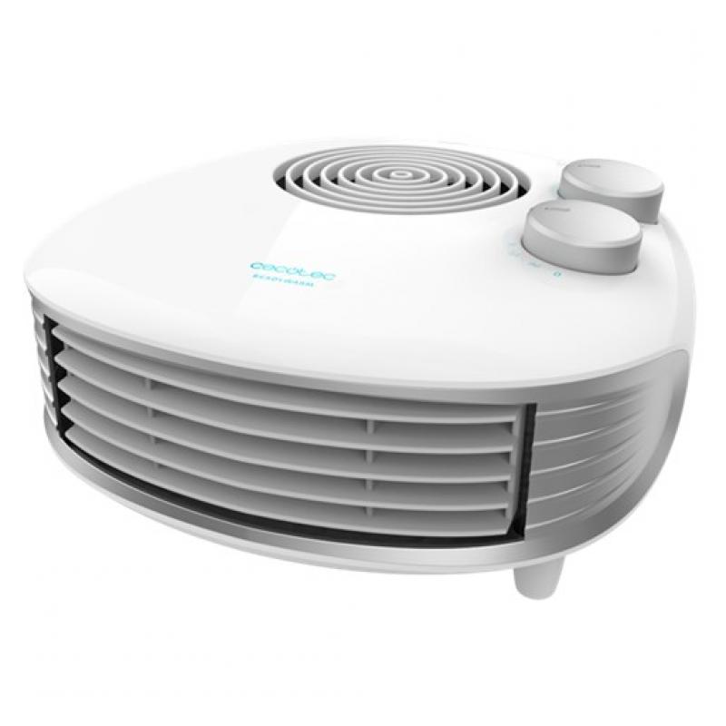 Cecotec Ready Warm 9800 Force Horizon Calefactor Electrico de Baño 2000W - Horizontal - Termostato Regulable - Proteccion Sobrec