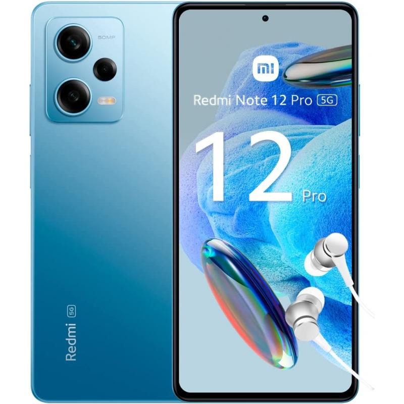 Xiaomi Redmi Note 12 Pro 5G Smartphone Pantalla Amoled 6.67" FHD+ 120Hz - 8GB - 256GB - Camara Triple 50MP - Bateria 5000mAh - C