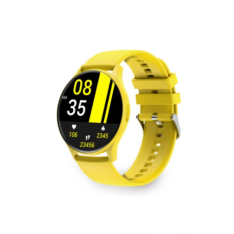 Ksix Core Smartwatch - Pantalla AMOLED 1,43? - Autonomia 5 Dias - Modos Deporte y Salud, Llamadas, Asistentes de voz - Sumergibl