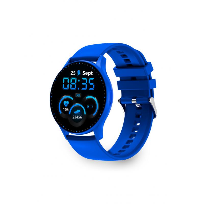 Ksix Core Smartwatch - Pantalla AMOLED 1,43? - Autonomia 5 Dias - Modos Deporte y Salud, Llamadas, Asistentes de voz - Sumergibl