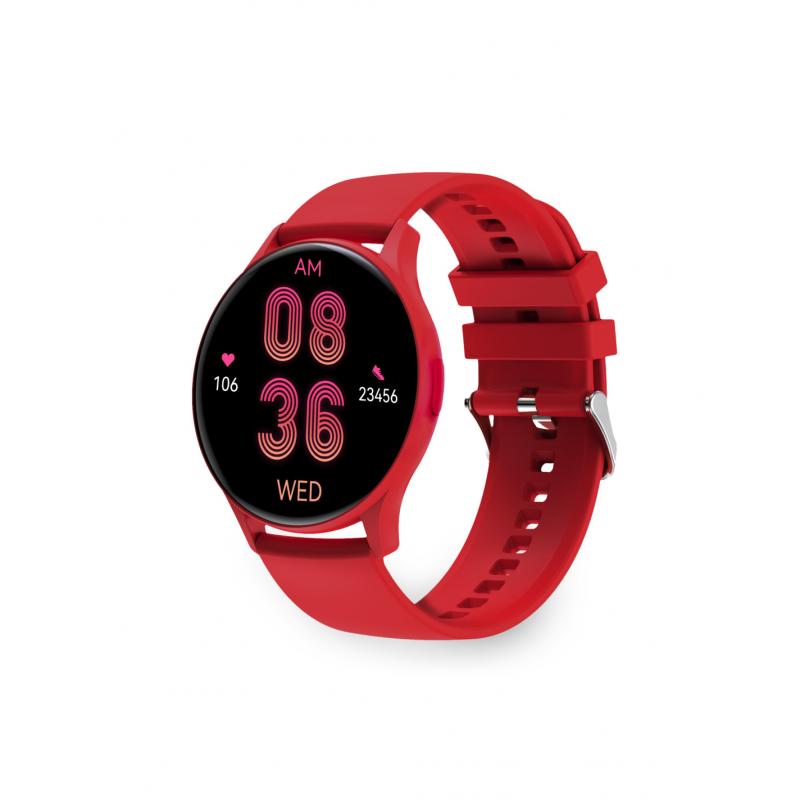 Ksix Core Smartwatch - Pantalla AMOLED 1,43? - Autonomia 5 Dias - Modos Deporte y Salud, Llamadas, Asistentes de voz - Sumergibl