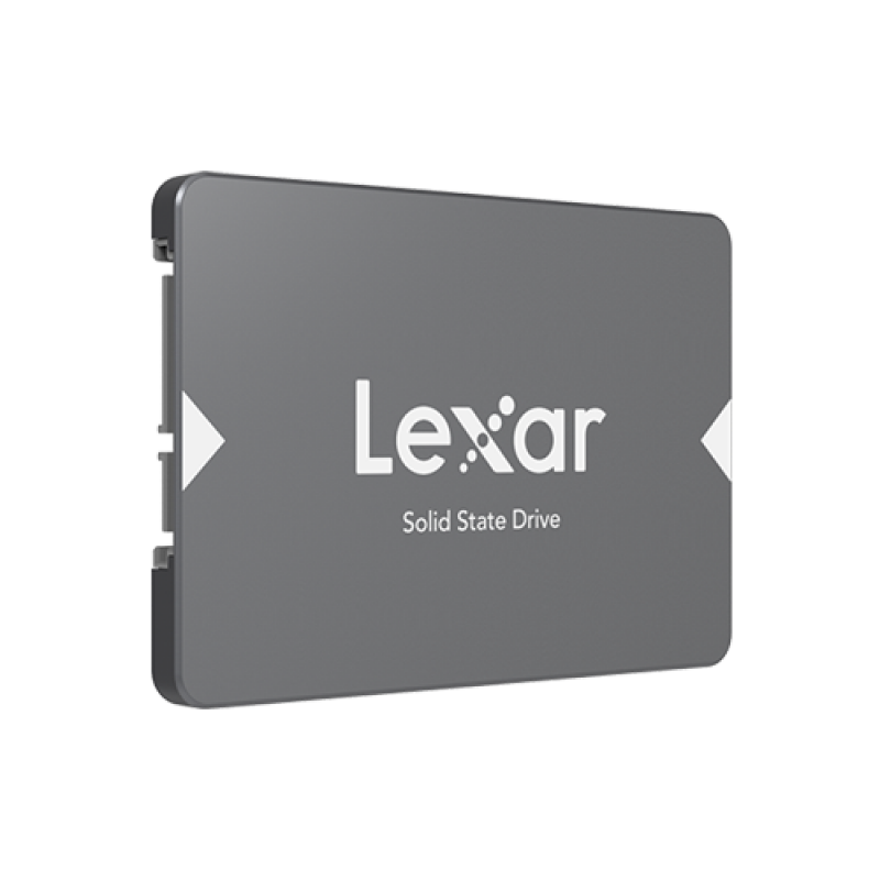 Lexar NS100 SSD 2.5" SATA III 125GB - Arranques Rapidos - Transferencias Eficientes - Resistente a Golpes - Silencioso y Fresco