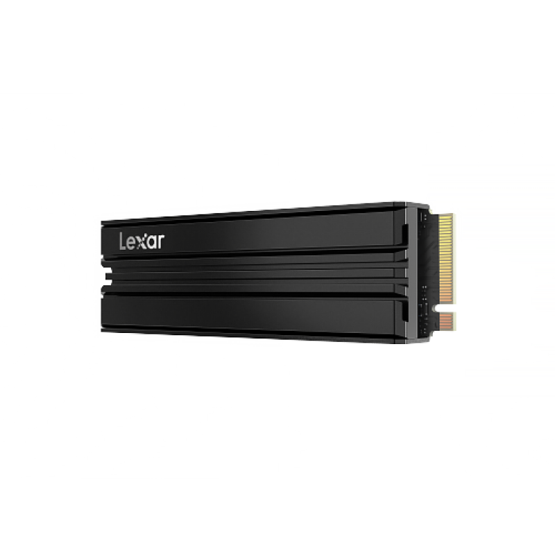 Lexar NM790 SSD NVME 1TB M.2 2280 PCIE Gen 4x4 - Lectura 7400 MB/S - Escritura 6500 MB/S - Disipador de Calor Integrado - Eficie