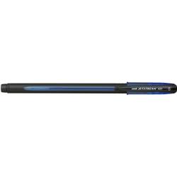 Uni-ball JetStream SX-101-10 Boligrafo de Tinta - Punta de Bola 1mm - Secado Instantaneo - Ideal para Zurdos - Color Azul