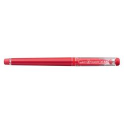 Uni-ball UF-222 Roller de Gel Borrable - Punta de Bola 0.7mm - Tinta Termosensible - Doble Goma de Borrado - Color Rojo