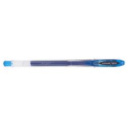 Uni-ball UM-120 Boligrafo de Tinta Gel - Punta de Bola 0.7mm - Tinta Resistente al Agua y Luz - Color Azul Claro