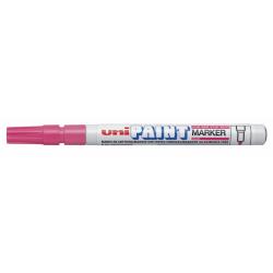 Uni-ball PX-21 Paint Marker - Marcador de Pintura - Punta Acrilica de Bala 0.8-1.2mm - Linea Fina - Cuerpo de Aluminio - Tinta P