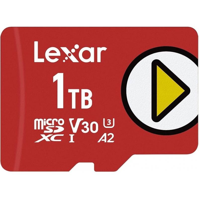 Lexar Ultra Tarjeta de Memoria 1TB - Velocidades de Lectura hasta 160MB/s - Color Rojo