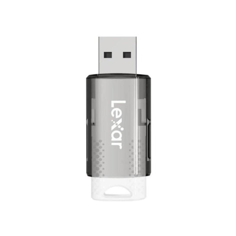 Lexar JumpDrive S60 Memoria USB 128GB - Compacta y Portatil - Interfaz USB 2.0 - Construccion Duradera - Color Blanco