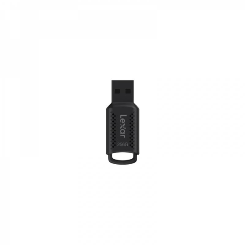 Lexar JumpDrive V40 Memoria USB 256GB - Almacenamiento Amplio - Interfaz USB 2.0 - Diseño Compacto y Portatil - Color Negro