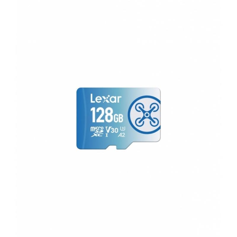 Lexar Extreme PRO Tarjeta de Memoria 128GB - Velocidad de Lectura hasta 160MB/s - V30 para Video 4K UHD - Clase A2 - Color Azul