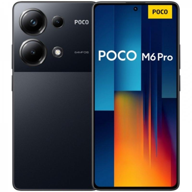 Poco M6 Pro Smartphone Pantalla AMOLED 6.67" - 8GB - 256GB - Camara Principal 64MP - Bateria 5000mAh - Admite Carga de 67W - Col