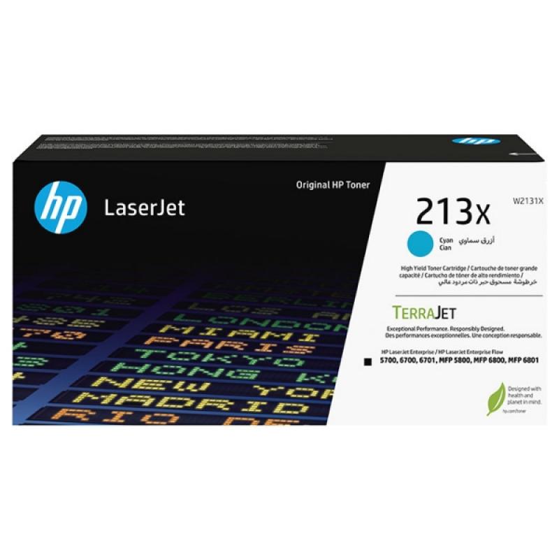 HP W2131X Cyan Cartucho de Toner Original - 213X