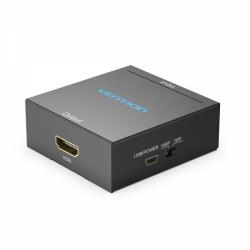 Vention Convertidor RCA Hembra a HDMI Hembra - MiniUSB Hembra - Color Negro