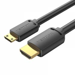 Vention Cable HDMI 2.0 4K HDMI Macho a Mini HDMI Macho - 1m - Color Negro