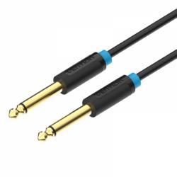 Vention Cable Estereo Jack 6.5 Macho a Jack 6.5 Macho - 5m - Color Negro