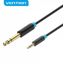 Vention Cable Estereo Jack 6.5 Macho a Jack 3.5 Macho - 3m - Color Negro