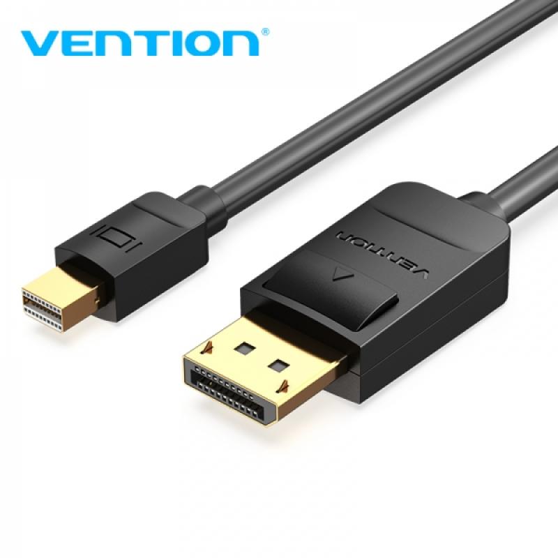 Vention Cable Mini DP Macho a DP Macho 1.2 4K - 1.5m - Color Negro