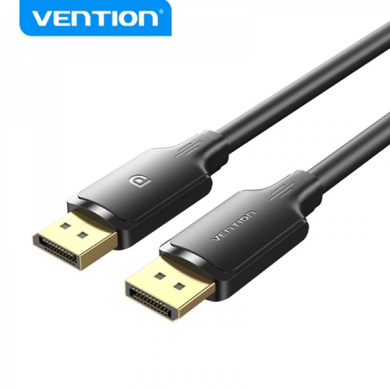 Vention Cable DisplayPort Macho a DisplayPort Macho 4K - 1m - Color Negro