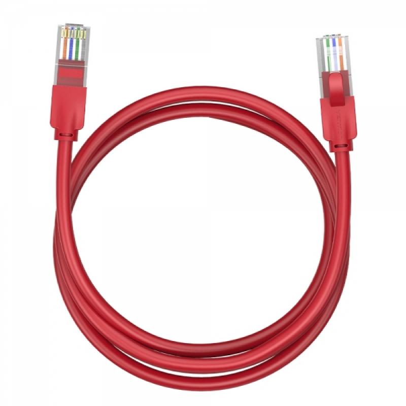 Vention Cable de Red RJ45 UTP Cat.6 - 1m - Color Rojo