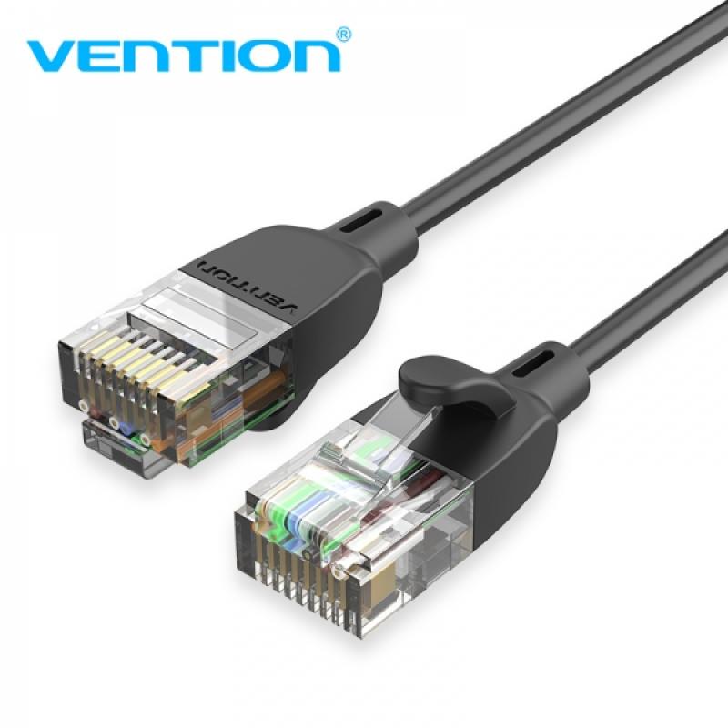 Vention Cable de Red RJ45 UTP Cat.6A - 1m - Color Negro