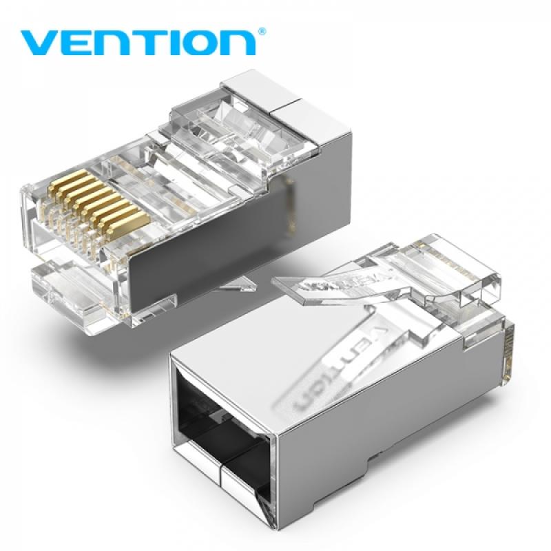 Vention Pack de 10 Conectores de Red FTP RJ45 Cat.5e