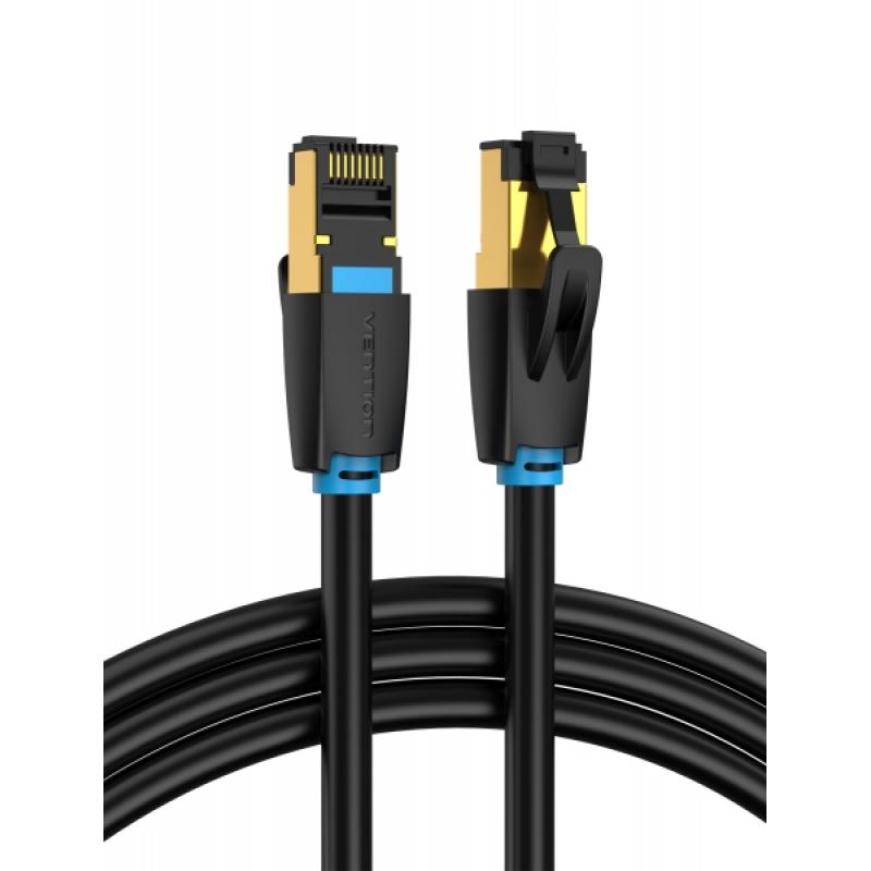 Vention Cable de Red SFTP RJ45 Cat.8 - 1m - Color Negro