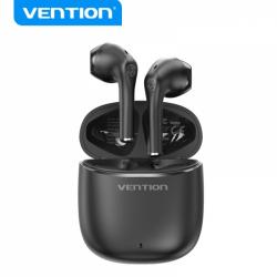 Vention Auriculares Bluetooth 5.3 con Estuche de Carga - 7h Autonomia - Color Negro