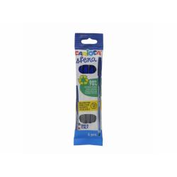 Carioca Sfera Flowpack Pack de 4 Boligrafo - Punta Ø 1mm - Capuchon y Retro del Color de la Tinta - Escritura Super Deslizante -