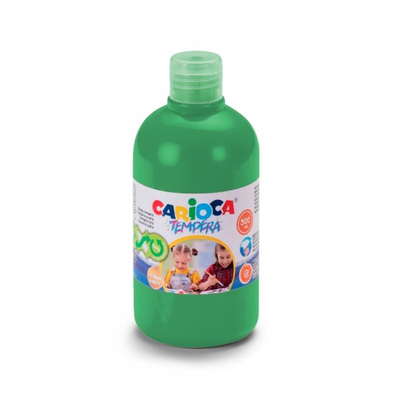 Carioca Botella Tempera - 500ml - Colores Superlavables - Faciles de Mezclar - Aplicable en Materiales Porosos - Alta Opacidad -