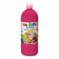 Carioca Botella Tempera 1000ml - Colores Superlavables - Faciles de Mezclar - Aplicable en Materiales Porosos - Alta Opacidad - 