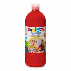 Carioca Botella de Tempera 1000ml - Colores Superlavables - Faciles de Mezclar - Aplicable en Materiales Porosos - Alta Opacidad