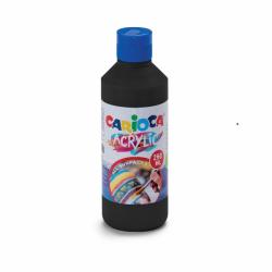 Carioca Botella de Tempera Acrilica - 250ml - Colores Brillantes - Resistente a la Luz - Efecto Tridimensional - Apto para Todas