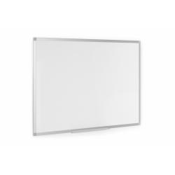 Bi-Office Ayda Pizarra Blanca Magnetica 900x600mm - Acero Lacado - Permite Colocacion Vertical u Horizontal - Marco de Aluminio 
