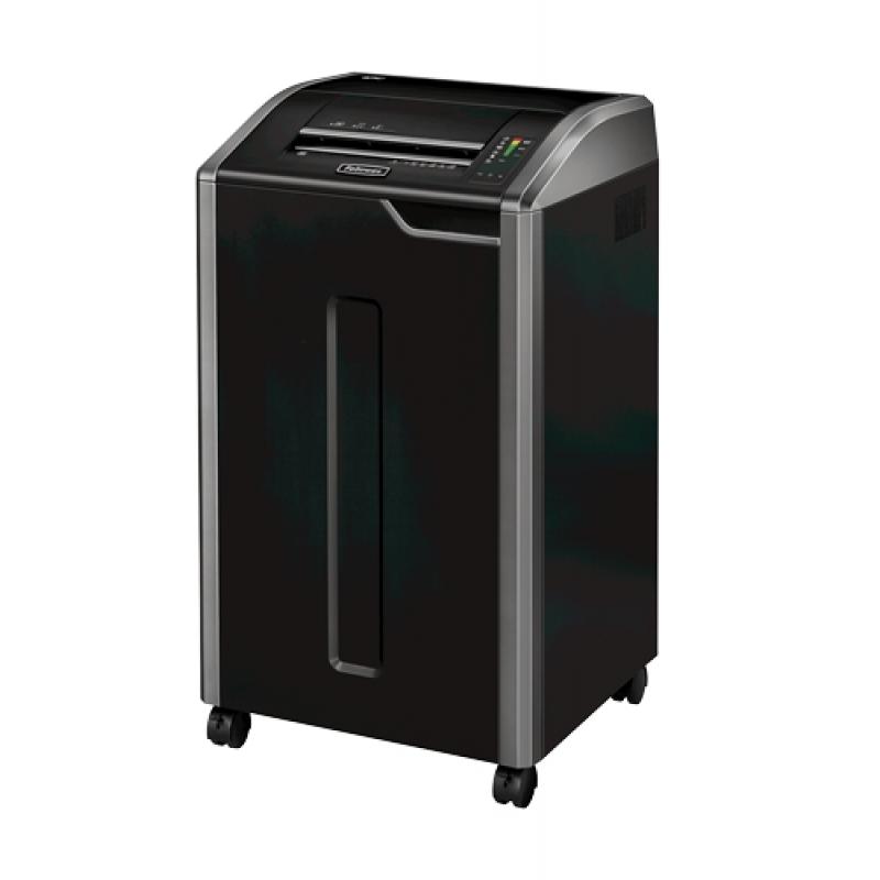 Fellowes 425Ci Destructora de Papel Manual 114L - Destruye hasta 32 Hojas - Corte en Particulas - Nivel de Seguridad P-4 - Color