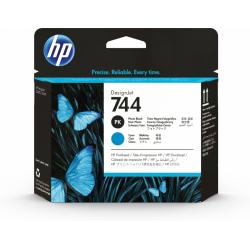 HP F9J86A Negro Photo y Cyan Cabezal de Impresion Original - 744